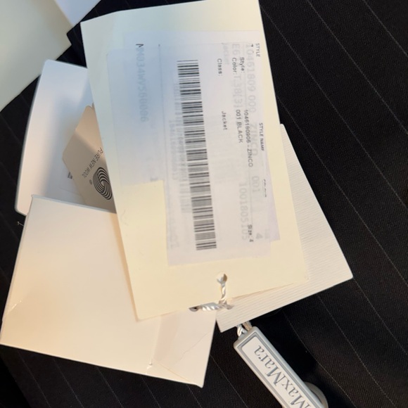 MAX MARA Zinco double-breasted pinstriped wool-twill blazer - Picture 6 of 9